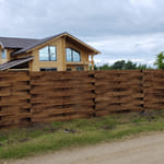 Плетенка, цвет орех, доска 150x20 Плетенка, цвет орех, доска 150x20