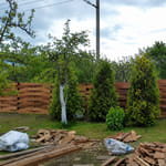Плетенка, цвет орех, доска 150x20 Плетенка, цвет орех, доска 150x20