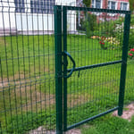 Гиттер 4 мм, RAL 6005, h=1,5, ворота и калитка Гиттер 4 мм, RAL 6005, h=1,5, ворота и калитка
