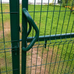 Гиттер 4 мм, RAL 6005, h=1,5, ворота и калитка Гиттер 4 мм, RAL 6005, h=1,5, ворота и калитка