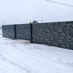 Профлист С20, декор камень (зима) Профлист С20, декор камень (зима)