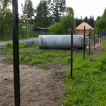 Штакетник 136 с бор. М-образный, трапеция, RAL 8017 Штакетник 136 с бор. М-образный, трапеция, RAL 8017